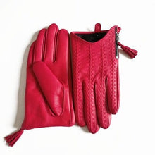 Load image into Gallery viewer, Great Style Women’s Genuine Leather Skin Gloves – Ailime Designs