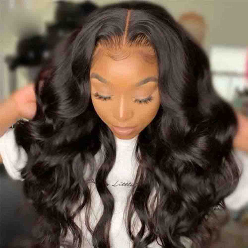 Beautiful Bodywave Black Lace Front Human Hair Wigs -  Ailime Designs