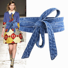 Load image into Gallery viewer, Women’s Chic Style Denim Belt – Streetwear Fashions