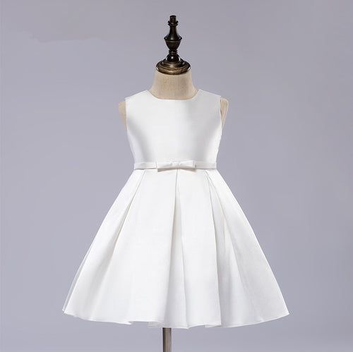 Girl's Pleated Bridal Dresses - Ailime Designs