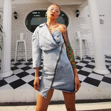 Load image into Gallery viewer, Women’s Chic Style Denim Dresses – Ailime Designs