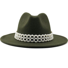 Load image into Gallery viewer, Women’s Fantastic Stylish Fedora Brim Hats - Ailime Designs