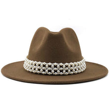 Load image into Gallery viewer, Women’s Fantastic Stylish Fedora Brim Hats - Ailime Designs