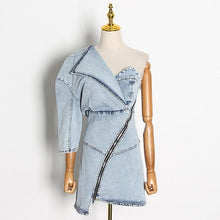 Load image into Gallery viewer, Women’s Chic Style Denim Dresses – Ailime Designs