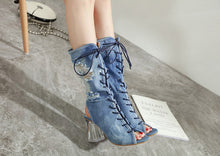 Load image into Gallery viewer, Women&#39;s Denim Shoe Collection - Ailime Designs