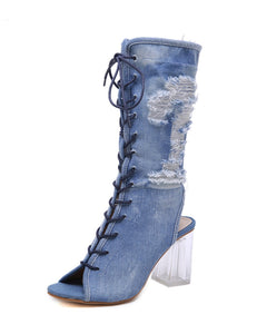 Women's Denim Shoe Collection - Ailime Designs