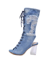 Load image into Gallery viewer, Women&#39;s Denim Shoe Collection - Ailime Designs