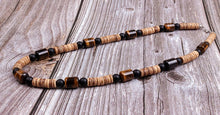 Load image into Gallery viewer, Men&#39;s Beautiful Natural Tiger Eye Stone Beaded Necklace – Jewelry Craft Supplies