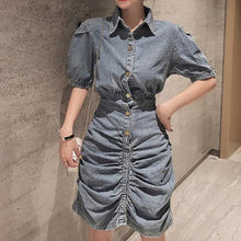 Load image into Gallery viewer, Women’s Chic Style Denim Dresses – Streetwear Fashions