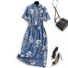 Load image into Gallery viewer, Women’s Chic Style Denim Dresses – Streetwear Fashions