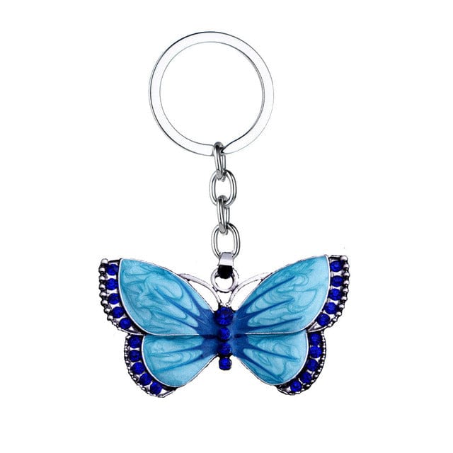 Butterfly Rhinestone Keychain Holders - Purse Accessories