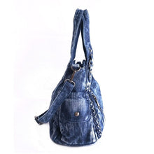 Load image into Gallery viewer, High Street Denim Style Handbags - Ailime Designs