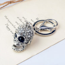 Load image into Gallery viewer, Skeleton Rhinestone Keychain Holders - Purse Accessories