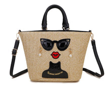 Load image into Gallery viewer, Women’s Fine Quality Straw Handbag Accessories