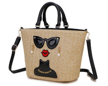 Load image into Gallery viewer, Women’s Fine Quality Straw Handbag Accessories