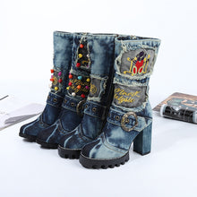 Load image into Gallery viewer, Women&#39;s Denim Shoe Collection - Ailime Designs