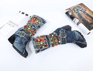 Women's Denim Shoe Collection - Ailime Designs