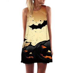 Women’s Screen Print Design Dresses– Street Style Fashions