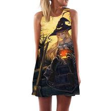 Load image into Gallery viewer, Women’s Screen Print Design Dresses– Street Style Fashions