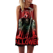 Load image into Gallery viewer, Women’s Screen Print Design Dresses– Street Style Fashions