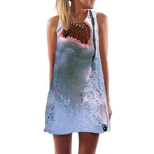 Load image into Gallery viewer, Women’s Screen Print Design Dresses– Street Style Fashions