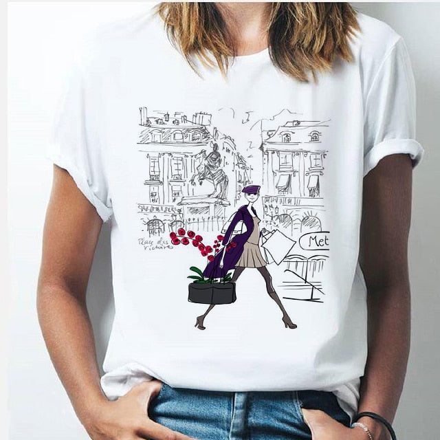 Cool Styles - Women’s Screen-Printed T-Shirts - Ailime Designs