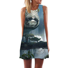 Load image into Gallery viewer, Women’s Screen Print Design Dresses– Street Style Fashions