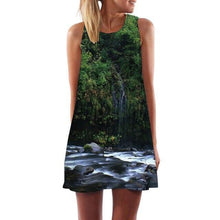 Load image into Gallery viewer, Women’s Screen Print Design Dresses– Street Style Fashions