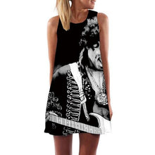 Load image into Gallery viewer, Women’s Screen Print Design Dresses– Street Style Fashions