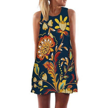 Load image into Gallery viewer, Women’s Screen Print Design Dresses– Street Style Fashions