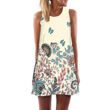 Load image into Gallery viewer, Women’s Screen Print Design Dresses– Street Style Fashions