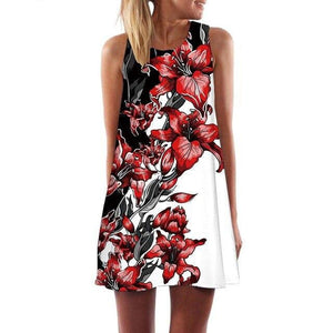 Women’s Screen Print Design Dresses– Street Style Fashions