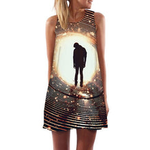 Load image into Gallery viewer, Women’s Screen Print Design Dresses– Street Style Fashions