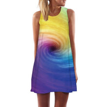 Load image into Gallery viewer, Women’s Screen Print Design Dresses– Street Style Fashions