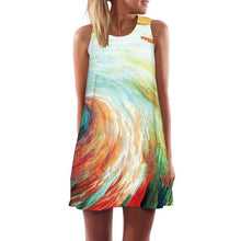 Load image into Gallery viewer, Women’s Screen Print Design Dresses– Street Style Fashions