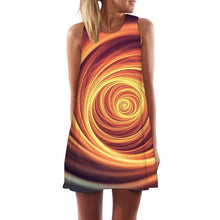 Load image into Gallery viewer, Women’s Screen Print Design Dresses– Street Style Fashions