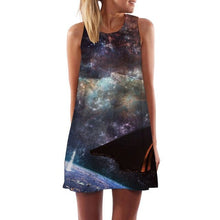 Load image into Gallery viewer, Women’s Screen Print Design Dresses– Street Style Fashions