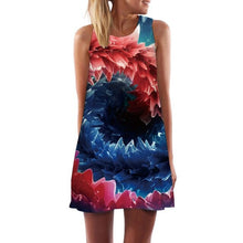 Load image into Gallery viewer, Women’s Screen Print Design Dresses– Street Style Fashions