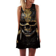 Load image into Gallery viewer, Women’s Screen Print Design Dresses– Street Style Fashions