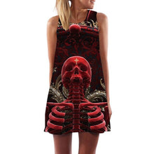 Load image into Gallery viewer, Women’s Screen Print Design Dresses– Street Style Fashions