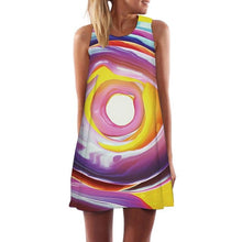 Load image into Gallery viewer, Women’s Screen Print Design Dresses– Street Style Fashions