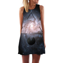 Load image into Gallery viewer, Women’s Screen Print Design Dresses– Street Style Fashions