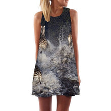 Load image into Gallery viewer, Women’s Screen Print Design Dresses– Street Style Fashions