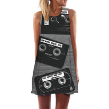 Load image into Gallery viewer, Women’s Screen Print Design Dresses– Street Style Fashions