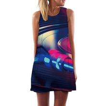 Load image into Gallery viewer, Women’s Screen Print Design Dresses– Street Style Fashions