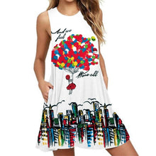 Load image into Gallery viewer, Women’s Screen Print Design Dresses– Street Style Fashions