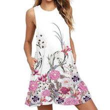 Load image into Gallery viewer, Women’s Screen Print Design Dresses– Street Style Fashions