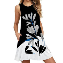 Load image into Gallery viewer, Women’s Screen Print Design Dresses– Street Style Fashions