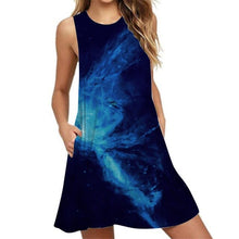 Load image into Gallery viewer, Women’s Screen Print Design Dresses– Street Style Fashions