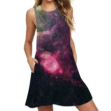 Load image into Gallery viewer, Women’s Screen Print Design Dresses– Street Style Fashions